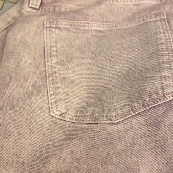 Universal thread new purple acid washed jean shorts new - Picture 5 of 5